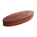 Maxbell Wood Serving Tray Oval Shape Dessert Snack Plate for Festival Kitchen Cheese