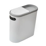 Maxbell Kitchen Wastebasket Simple Slim Narrow Garbage Can for Bedroom Entryway Home