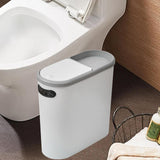 Maxbell Kitchen Wastebasket Simple Slim Narrow Garbage Can for Bedroom Entryway Home