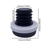 Maxbell Toilet Flange Sealing Ring Isolating Odor PP Accessory Flange Seal Connector