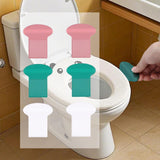 Maxbell 6Pcs Toilet Seat Lift Handles Restroom No Contact Lifting Toilet Lid Lifters