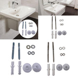 Maxbell Bathrooms Fitting Kit Screw Bolts Professional Fixtures Universal Wall Mount 0.8cmx7.8cm