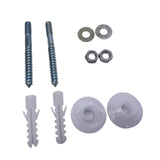 Maxbell Bathrooms Fitting Kit Screw Bolts Professional Fixtures Universal Wall Mount 0.8cmx7.8cm