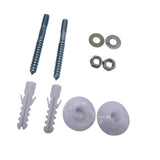 Maxbell Bathrooms Fitting Kit Screw Bolts Professional Fixtures Universal Wall Mount 0.8cmx7.8cm