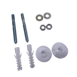 Maxbell Bathrooms Fitting Kit Screw Bolts Professional Fixtures Universal Wall Mount 0.8cmx7.8cm