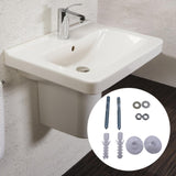 Maxbell Bathrooms Fitting Kit Screw Bolts Professional Fixtures Universal Wall Mount 0.8cmx7.8cm