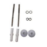 Maxbell Bathrooms Fitting Kit Screw Bolts Professional Fixtures Universal Wall Mount 0.8cmx11cm