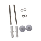 Maxbell Bathrooms Fitting Kit Screw Bolts Professional Fixtures Universal Wall Mount 0.8cmx11cm