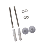 Maxbell Bathrooms Fitting Kit Screw Bolts Professional Fixtures Universal Wall Mount 0.8cmx11cm