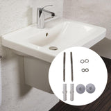 Maxbell Bathrooms Fitting Kit Screw Bolts Professional Fixtures Universal Wall Mount 0.8cmx11cm