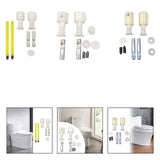 Maxbell Toilet Seat Screw 400kg Load Capacity Hardware Toilet Seat Mounting Fittings Top Mounted
