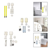 Maxbell Toilet Seat Screw 400kg Load Capacity Hardware Toilet Seat Mounting Fittings Top Mounted