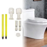 Maxbell Toilet Seat Screw 400kg Load Capacity Hardware Toilet Seat Mounting Fittings Top Mounted