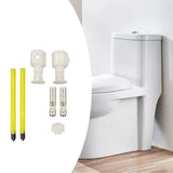 Maxbell Toilet Seat Screw 400kg Load Capacity Hardware Toilet Seat Mounting Fittings Top Mounted
