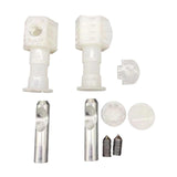 Maxbell Toilet Seat Screw 400kg Load Capacity Hardware Toilet Seat Mounting Fittings Side Mounted