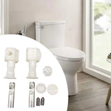 Maxbell Toilet Seat Screw 400kg Load Capacity Hardware Toilet Seat Mounting Fittings Side Mounted
