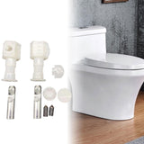 Maxbell Toilet Seat Screw 400kg Load Capacity Hardware Toilet Seat Mounting Fittings Side Mounted