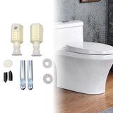 Maxbell Toilet Seat Screw 400kg Load Capacity Hardware Toilet Seat Mounting Fittings Extend Side Mounted