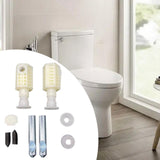 Maxbell Toilet Seat Screw 400kg Load Capacity Hardware Toilet Seat Mounting Fittings Extend Side Mounted