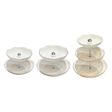 Maxbell Party Serving Platter Storage Dessert Stand for Banquet Birthday Wedding small and medium