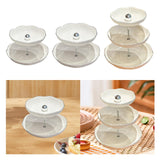 Maxbell Party Serving Platter Storage Dessert Stand for Banquet Birthday Wedding small and medium