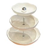 Maxbell Party Serving Platter Storage Dessert Stand for Banquet Birthday Wedding small medium large