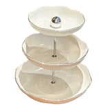 Maxbell Party Serving Platter Storage Dessert Stand for Banquet Birthday Wedding small medium large