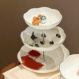 Maxbell Party Serving Platter Storage Dessert Stand for Banquet Birthday Wedding small medium large
