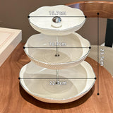 Maxbell Party Serving Platter Storage Dessert Stand for Banquet Birthday Wedding small medium large