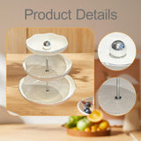 Maxbell Party Serving Platter Storage Dessert Stand for Banquet Birthday Wedding small medium large