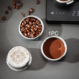 Maxbell Coffee Filter Basket Detachable Reusable Replace Espresso Maker Cup Strainer Height 24mm 18g