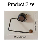 Maxbell Suction Cup Toilet Paper Holder Shelf Roll Paper Rack for Restaurant Kitchen