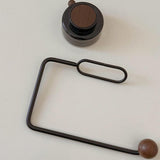 Maxbell Suction Cup Toilet Paper Holder Shelf Roll Paper Rack for Restaurant Kitchen