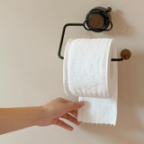Maxbell Suction Cup Toilet Paper Holder Shelf Roll Paper Rack for Restaurant Kitchen