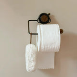 Maxbell Suction Cup Toilet Paper Holder Shelf Roll Paper Rack for Restaurant Kitchen