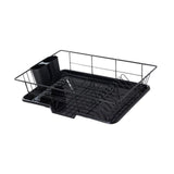 Maxbell Sink Drainer Rack Sink Stable Chopstick Spoon Fork Storage Dish Rack Drainer Black