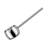 Maxbell Hot Oil Pan Easy to Clean Multiuse Long Handle for Home Travel Making Sauces 400ML