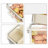 Maxbell Snack Box Container Reusable Holder Travel Snack Tray for Cookies Snack Work