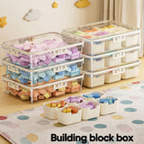 Maxbell Snack Box Container Reusable Holder Travel Snack Tray for Cookies Snack Work