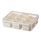 Maxbell Snack Box Container Reusable Holder Travel Snack Tray for Cookies Snack Work