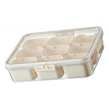 Maxbell Snack Box Container Reusable Holder Travel Snack Tray for Cookies Snack Work