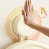 Maxbell Wall Mounted Pot Cover Rack Pot Lids Holder for Restaurant Cabinet Door Wall
