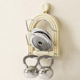 Maxbell Wall Mounted Pot Cover Rack Pot Lids Holder for Restaurant Cabinet Door Wall