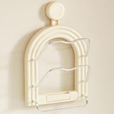 Maxbell Wall Mounted Pot Cover Rack Pot Lids Holder for Restaurant Cabinet Door Wall