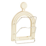 Maxbell Wall Mounted Pot Cover Rack Pot Lids Holder for Restaurant Cabinet Door Wall