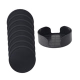 Maxbell 8Pcs Drink Coasters Gift Decor Mug Coaster for Coffee Table Desk Hot or Cold With Base