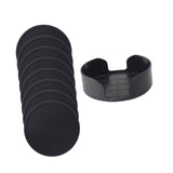 Maxbell 8Pcs Drink Coasters Gift Decor Mug Coaster for Coffee Table Desk Hot or Cold With Base
