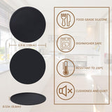 Maxbell 8Pcs Drink Coasters Gift Decor Mug Coaster for Coffee Table Desk Hot or Cold With Holder