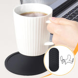 Maxbell 8Pcs Drink Coasters Gift Decor Mug Coaster for Coffee Table Desk Hot or Cold With Holder