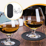 Maxbell 8Pcs Drink Coasters Gift Decor Mug Coaster for Coffee Table Desk Hot or Cold With Holder
